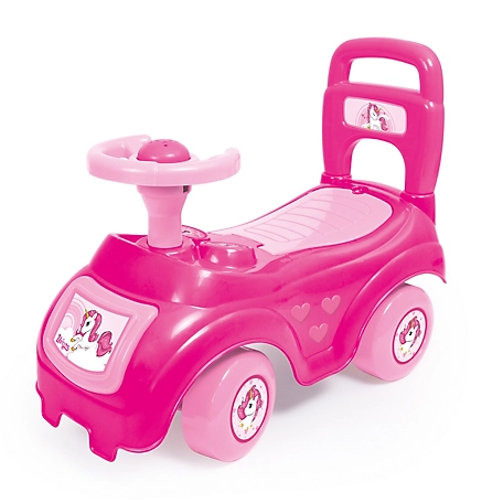 New! Dolu Toy Factory Sit and Ride Toy, Pink Unicorn